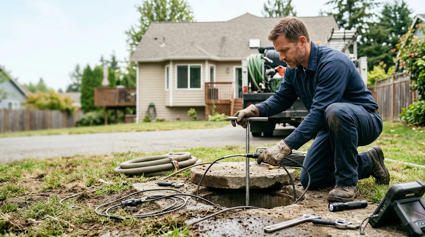Septic Tank Pumping in Tomball, TX